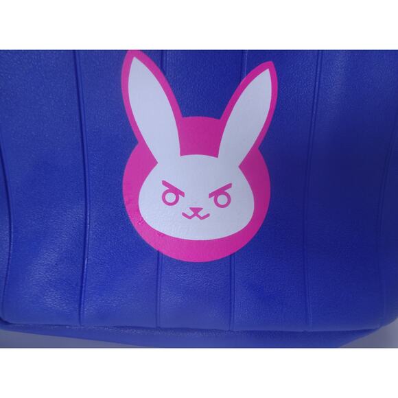 Overwatch D.Va Crossbody Bag by Bioworld Blue Shoulder Purse - Picture 2 of 10